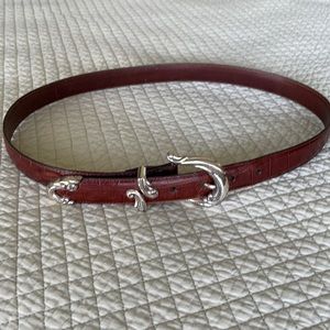 Ladies brown belt